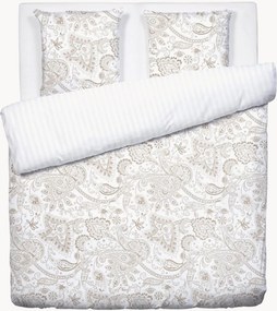 Conjunto de roupa de cama em cetim de algodão Indienne, vários tamanhos