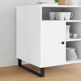 vidaXL Pés de Móveis 2 pcs Preto 546 x 40,5 x 100 mm Ferro