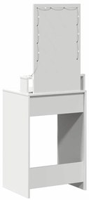 Mesa de Maquiagem vidaXL com Luzes LED Branca 50x41x140 cm