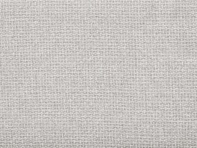 Cama de casal em tecido cinzento claro 160 x 200 cm ROANNE Beliani