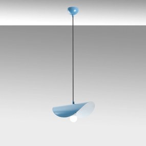 Candeeiro de Teto Eger – Azul Claro – 30 x 20 x 10 cm