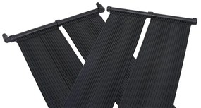 Painéis aquecedores solares de piscina 2 pcs 80x310 cm