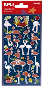 Adesivos - Flamingos Apli