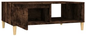 Mesa de centro 90x60x35 cm derivados de madeira carvalho fumado