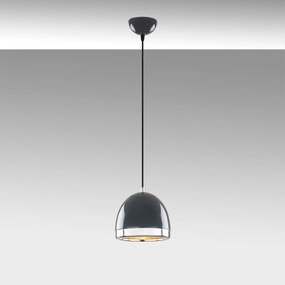 Candeeiro de Teto Mugo – Anthracite/Gold – 17 x 17 cm