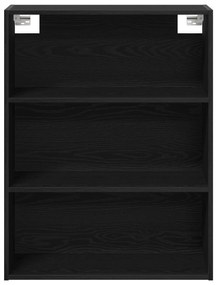 Highboard Carvalho Preto 69.5x34x180 cm Madeira Engenheirada