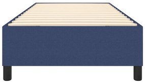 Estrutura de cama sem colchão 80x200 cm azul