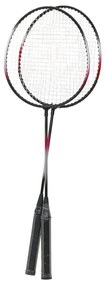 Conjunto de badminton c/ 2 raquetes, rede e estojo 292x30x152cm