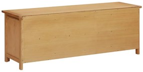 Sapateira 114x37x45 cm madeira de carvalho maciça