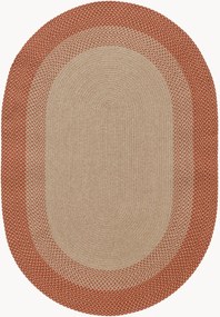 Tapete oval para interior e exterior Nandi