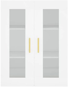 Armário alto 69,5x34x180 cm derivados de madeira branco