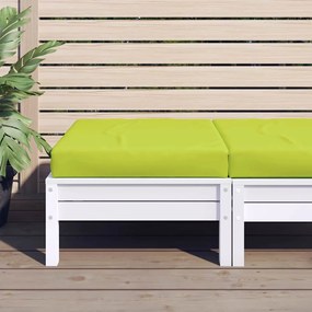 Almofadão p/ móveis de paletes 60x60x9,5cm oxford verde-brilhante