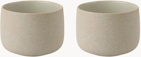 Canecas em cerâmica Emma, conjunto de 2