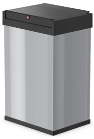 415463 Hailo Caixote do lixo Big-Box Swing tamanho L 35 L prateado 0840-121
