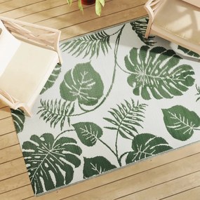 Tapete de exterior 140x200 cm ARAKIL PP verde