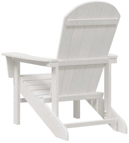 Cadeira Adirondack Branca 74x82x91 cm HDPE