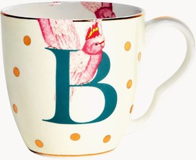 Caneca em porcelana fine bone china Bird