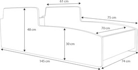 Cama infantil 140x70 em forma de trator amarela - com colchão e estrado incluído
