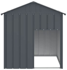 Casota para cães com telhado aço galvanizado antracite