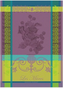 Panos de cozinha jacquard Les Mures, conjunto de 4