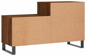 Sapateira Girona - Com 5 Prateleiras - Cor Castanho - 102x36x60 cm - D