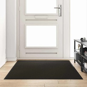 Capacho Retangular vidaXL Preto 120x180 cm