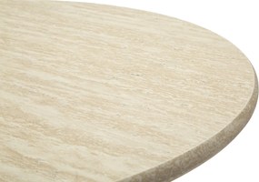 MESA BAR ALASKA Ø 60 X 106 CM EM MDF e FERRO VERDE E CREME