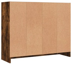 Aparador 91x28x75 cm derivados de madeira carvalho fumado