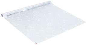 Película para janela fosca 90x500 cm PVC padrão de flor