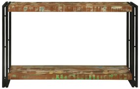 Aparador Multicolor 120 x 33 x 75 cm Madeira recuperada maciça