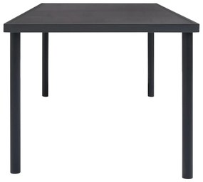 9 pcs conjunto de jantar para exterior aço