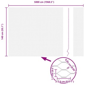 Postes de Cerca vidaXL 22 pcs U-Channel 140 cm Aço Galvanizado, Cerca