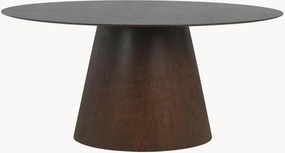 Mesa de jantar oval Bolton, 160 x 90 cm