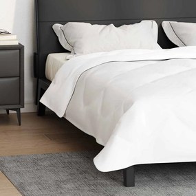 Colchas &amp; Edredons Branco 240 x 220 cm Microfibra