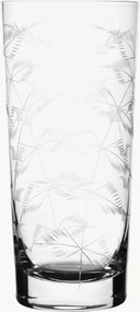 Copos altos em cristal artesanal Fern, conjunto de 4