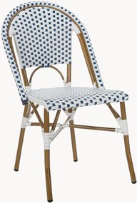 Cadeiras de jantar de jardim empilháveis Salcha, conjunto de 2