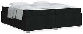 Estrutura da Cama Preto 200 x 200 cm tecido