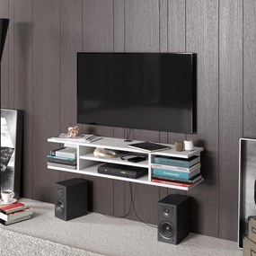 Suporte de TV Pivot – Branco – 120x23x29,5 cm