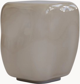 Mesa de centro em vidro artesanal Ishi