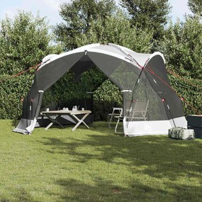 vidaXL Tenda mosquiteira com telhado Cinzeto 434 x 434 x 230 cm