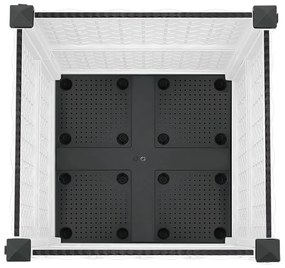 Canteiro elevado 40x40x38 cm polipropileno