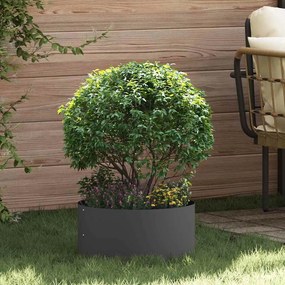 vidaXL Jardineira Preta 40x40x20 cm em Aço