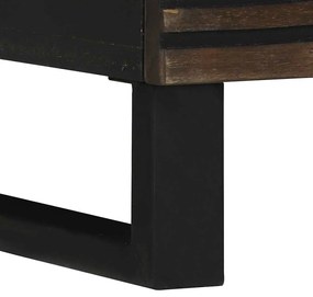 Gabinetes de Cabeceira 2 pcs 40 x 33 x 46 cm Madeira maciça de Manga