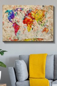 Tela Decorativa Modelo 2510387 – Multicolor – 70 x 100 cm