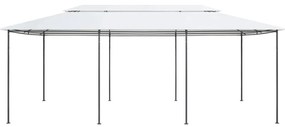 Gazebo 600x298x270 cm 180g/m² branco
