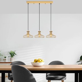 Chandelier Events – Dourado Brilhante – 96 x 23 x 129 cm