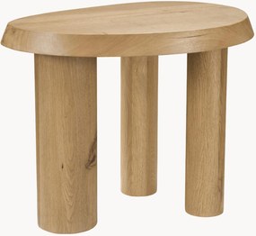 Mesa de apoio em madeira de carvalho com forma orgânica Prelude