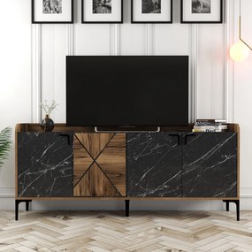 Console Venedik – Walnut Black – 180 cm x 78 cm x 35 cm