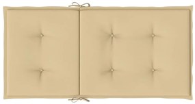 Almofadões lombares p/ cadeiras 6pcs 100x50x4cm mesclado tecido