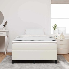 Cama vidaXL Creme 120x200 cm Tecido Corduroy